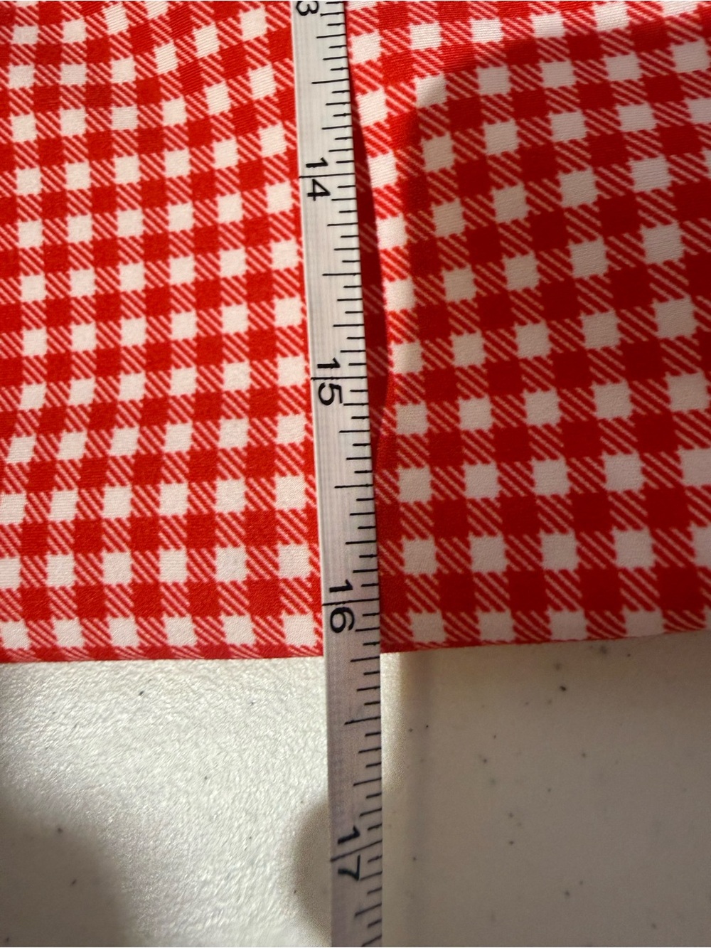 Abercrombie YPB sculptLUX Red Gingham Cropped Tank & Tennis Skort Set Large - Picture 13 of 13
